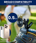 Golf Bag Phone Holder Clip On Mount With MagSafe Easy Quick Setup No Extra Gear Needed Sturdy Clip Fits Any Phone
