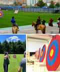 Traditional Handcrafted Straw Archery Target for Outdoor Practice Dope 5 Layer Option with 3 5 7 Layers in backyard use