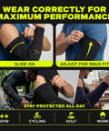 Cooling Arm Sleeves for Men and Women 4 Pack UV Sun Protection Compression Tattoo Cover Up for Daily Wear Work and Outdoor Activities Black All Day Comfort For Running Cycling Golf And More