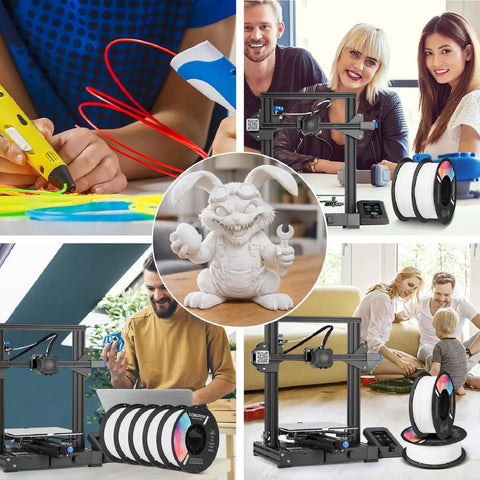 Premium PLA 3D Printer Filament 1.75mm Spool Cranking Out Dope Prints Every Time With Rock Hard Toughness Low Shrinkage Elite Layer Bonding Tailored For Daily Grind Creations