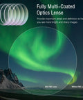 No Fuss Polar Alignment Scope For EQ3 Telescope Mount Quick North Celestial Pole Setup Easy Polar Finder For Precise Tracking And Long Exposure Astrophotography with multi-coated optics lens under aurora borealis sky.