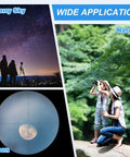 Telescope Adapter Ring M48 To M42 used for stargazing and nature observation applications.