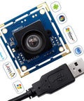 Ultra HD 8MP USB Camera Module With 3264x2448 Fixed Focus Lens Industrial Grade PC Webcam for various operating systems