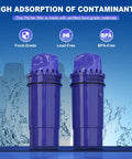 3 Pack Water Filter Replacement For Pitchers And Dispensers 4 In 1 Filtration System Cuts Chlorine PFOA PFOS Odor For CRF-950Z