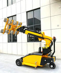 Heavy Duty Glass Handling Cart Packed With Tough Suction Grips And Smooth Rolling Casters For Big Sheet Swapping And Zero Sweat Panel Transport On Site with suction cups raised