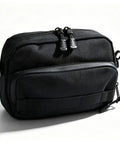 Secure Nav Tank Bag For Savage Off Road E Bike Keeps Your Screen Front And Center So You Dont Look Down And Dodge Crashes While Rocking The Trail. black waterproof zip tank bag for off-road e bike, front view