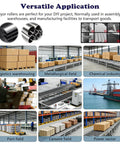 Heavy Duty Conveyor Roller and Mower Replacement, 1.5 Inch Diameter by 25.6 Inches Length in warehouse use for logistics and industry.