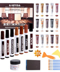 Ultimate Diy Friendly Wood Floor Scratch Repair Kit With 39 Piece Set Including 18 Wood Fillers And 8 Furniture Markers displayed