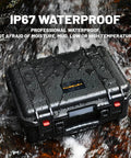 Waterproof Tough As Nails Hard Case With Custom Foam For Mavic 3 Pro Series Drones Includes Foam Padding And Camera Storage, wet