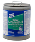 Boiled Linseed Oil For Wood Finishes That Dry Faster Delivers Rich Hand Rubbed Look On Unfinished Wood And Antiques Tough Sealant For Floors And Furniture Great For DIY Projects 5 Gallon