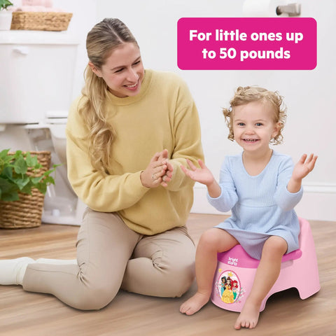 Disney Princess Toddler Potty Training Seat Big Kid Leap With Removable Bowl Splash Guard Super Comfy High Back Support For Tiny Humans Up To Fifty Pounds No Sweat Cleanup Kid Approved