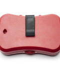 Red plastic case for Microdriver Set For Tight Spaces With Six Degree Arc And Fifteen Degree Offset For Knuckle Clearance