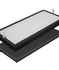Activated Carbon And True HEPA Replacement Filter Set For PU4020 Intense Pure Air Purifiers Odor Zapper And Allergen Remover