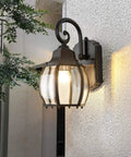 Two Pack Dusk To Dawn Sensor Outdoor Wall Sconce With Photocell Outdoor Wall Light Waterproof Aluminum Porch Light