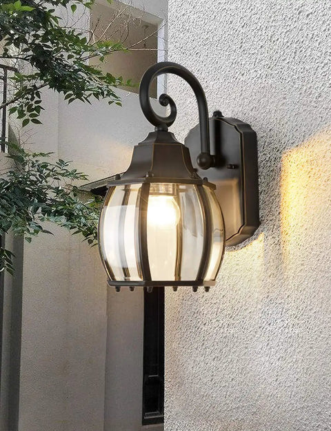 Two Pack Dusk To Dawn Sensor Outdoor Wall Sconce With Photocell Outdoor Wall Light Waterproof Aluminum Porch Light