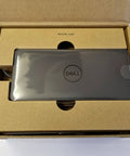 Premium Ud22 Usb C Docking Station For Laptops Multiport Hub in packaging showing sleek black design and Dell logo.