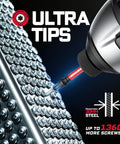 Torx Screwdriver Bits Set 52 Pcs Magnetic Pro Grade drilling into screws with ultra tips and penetration capability illustration