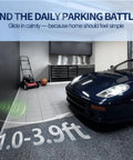 Adjustable Garage Parking Sensor with Tri Color LED Distance Indicator Ultrasonic Detection and Auto and Manual Modes for Safe Indoor