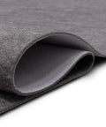 8x10 Luxury Non Slip Rug Pad With Dual Surface Felt And Rubber Gripper One Quarter Inch Thick Cushion For Rugs Safe On All Floor Types