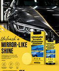 Slick Scratch Eraser Paste And Smooth Operator Polishing Kit For Fast Deep Scratch Repair And Showroom Ready Shine On Every Auto Paint and Road Rash Scuffs with sponge and bottle.