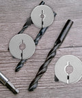 Top Quality Split Aluminum Clamping Collars 4 Pack For Fixing Shafts With 5 Point Set Screw Locks Designed For High Precision CNC Equipment And Linear Rails For Pro Industrial Projects That Run Smooth As Butter Plus High Grade Materials For Long Life Use, silver aluminum shaft collars