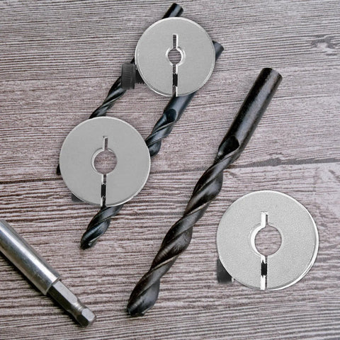 Top Quality Split Aluminum Clamping Collars 4 Pack For Fixing Shafts With 5 Point Set Screw Locks Designed For High Precision CNC Equipment And Linear Rails For Pro Industrial Projects That Run Smooth As Butter Plus High Grade Materials For Long Life Use, silver aluminum shaft collars