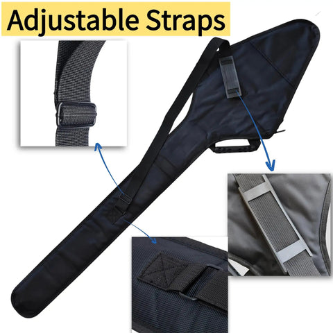 Heavy Duty Hema Sword Bag 55 Inch Long Sword Storage Case Made From Waterproof Nylon Fabric with adjustable straps