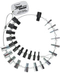 Nut And Bolt Thread Gauge Set All In One With 26 Sizes Inch And Metric Includes 14 Inch And 12 Metric Gauges Handy For Quick Checks