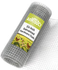 Heckuva Sturdy Galvanized Hardware Cloth 8 X 10 Feet 1/4 Inch Mesh 23 Gauge Welded Steel Fencing Roll on display