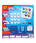 Back of Paper Butterfly Science Kit For Kids Learn Capillary Action With 12 Wicking Butterflies A Hands On STEAM Activity Gift showing contents.