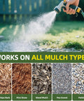 Heavy Duty Garden Glue That Sticks Mulch Stones Pebbles Pine Straw and Gravel in Place, Weatherproof and Non Toxic