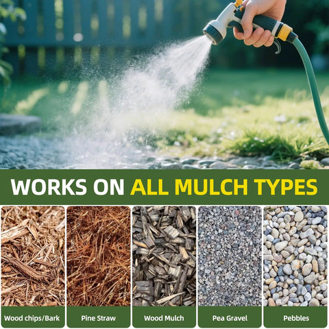 Heavy Duty Garden Glue That Sticks Mulch Stones Pebbles Pine Straw and Gravel in Place, Weatherproof and Non Toxic