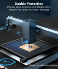 Longer Honeycomb Working Table for laser engraver, 17.3x17.3 inches, aluminum honeycomb bed for CO2/diode use