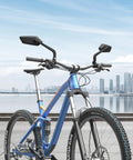 Cycling with 2 Pack Bike Mirrors For Handlebars, 360 Degree Adjustable Rear View Mirrors For Safer Cycling