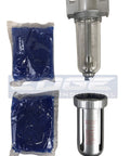 Desiccant Air Dryer For Compressed Air With Desiccant Beads Three Eighths Inch NPT Ideal For Pneumatic Tools Spray Booths