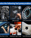 GDI High Pressure Fuel Pump HPFP For Chevrolet Silverado 1500 Tahoe Suburban GMC Sierra 1500 Yukon Direct Injection Mechanical Pump Replacement Drop In Ready Fits Cadillac Escalade 2015 2018 And Other GM V8 Models addressing fuel pump issues like engine sputter and difficult start.