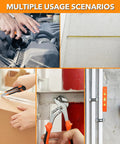 All In One Home And Auto Repair Tool Kit 157Piece Set With Durable Plastic Toolbox Storage Case Pliers Wrenches Screwdrivers Sockets Hex Keys Hammer Hacksaw Level And More For DIYers And Everyday Home Projects used in various scenarios