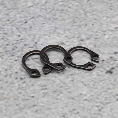 3-pack retaining ring clips for 3 Pack 36 Teeth E Bike Wheel Hub Motor Planetary Gears With Bearing Compatible With Bafang Hub Motors 38mm Diameter Beefy Nylon Gear 12mm Thick 8mm Inner Bearing White