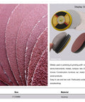 Get These 20 Pcs Hook And Loop Sanding Discs With A Wide Assorted Grit Range From 40 To 2000 For All Your Rotary Tool Tasks And Project Needs, showing assorted grits.