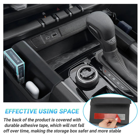 Must Have Center Console Organizer For 2023 To 2026 Chevy Colorado And 2023 To 2026 GMC Canyon Armrest Storage Box in use