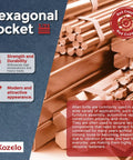 Premium Grade Red Copper Socket Head Cap Screws Plus Hex Nuts Kit M4 0.7x16mm seen in a workshop setting, showcasing strength and durability.