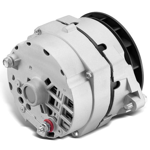 Drop In Direct Fit Alternator Replacement For Chevy G30 C20 K10 S10 K5 Blazer Impala Malibu C10 And GMC G3500 C3500 C1500 K1500 From 1983 To 1990 OE Replacement 7272 12 7273 12 7294 12 0463060 10463397, product back view