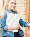 Person holding 32 Pack Double Sided Mini Whiteboards 9x12 Inch With Lined Surfaces For Kids Students Teachers And Classrooms