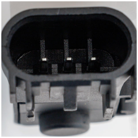 Close-up view of the Plug-And-Play 48 GPH Electric Fuel Pump Assembly With Sending Unit And Pressure Sensor connector