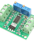 No-Nonsense Voltage To Current Converter Module 0 To 24V To 4 To 20mA Signal Output circuit board with terminals