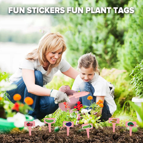 Kids Garden Gear 14-Piece Tool Kit With Tote Bag Watering Can Apron Rake Shovel Trowel Gloves Garden Book STEM Learning Outdoor Play
