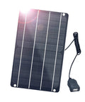 6W USB Solar Panel Mini For Phones And Gadgets, IP67 Waterproof Monocrystalline Module DIY Kit With PET Cover