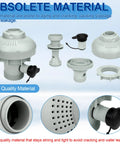 Large Inlet Air Nozzle For Above Ground Pool Pumps 1900 2450 GPH parts with strainer grid and accessory details