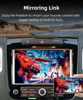 VW Touareg Wireless CarPlay Android Auto Adapter Upgrade Kit With 2.4G 5.8G WiFi Bluetooth 5.0 MirrorLink Siri GPS CarPlay Retrofit For 2011 2012 2013 2014 2015 2016 2017 showing screen mirroring feature