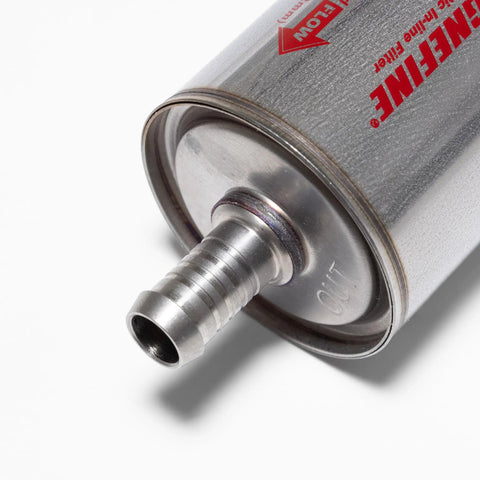 Close-up of 1/2 Inch Magnetic Inline Transmission And Power Steering Filter showing connection detail.